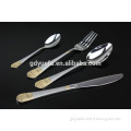 high quality gold-plating stainless steel measuring spoon set